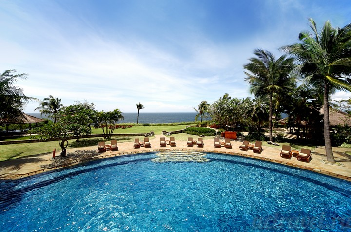 Основной бассейн. Отель Ayana Resort and Spa Bali, Джимбаран, о. Бали, Индонезия