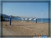 Городок Club Med Beldi, Турция, волейбольная площадка на пляже

