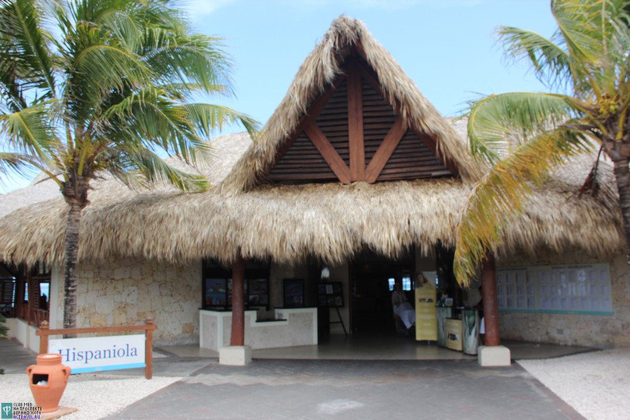 Ресторан Испаньола (на плане городка номер 3). Городок Club Med Punta Cana