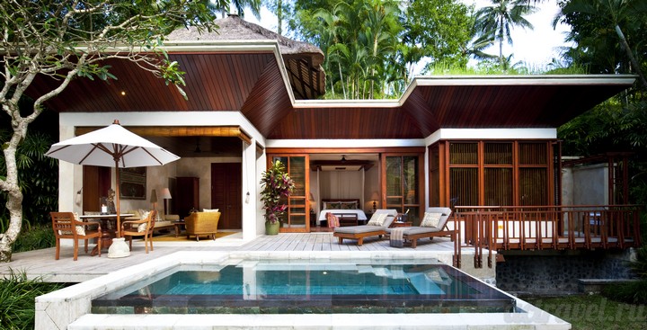 One Bedroom Vila, внешний вид. Отель Four Seasons Resort Bali at Sayan