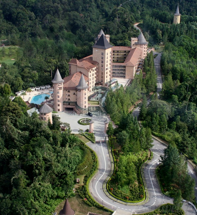Внешний вид отеля the Chateau Spa and Organic Wellness Resort, Малайзия