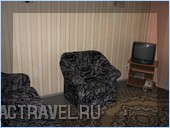 Гостиная двухместного номера в гостинице аэропорта Емельяново, Красноярск