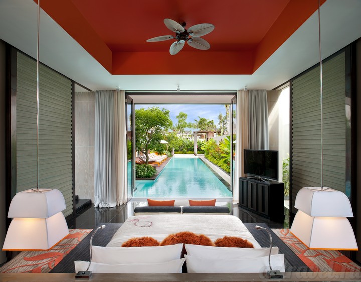 E WOW Three Bedroom Pool Villa.  W Bali, , . , 