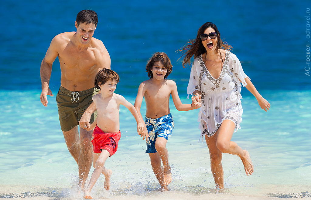 Семейный отдых на пляже отеля Beaches Ocho Rios