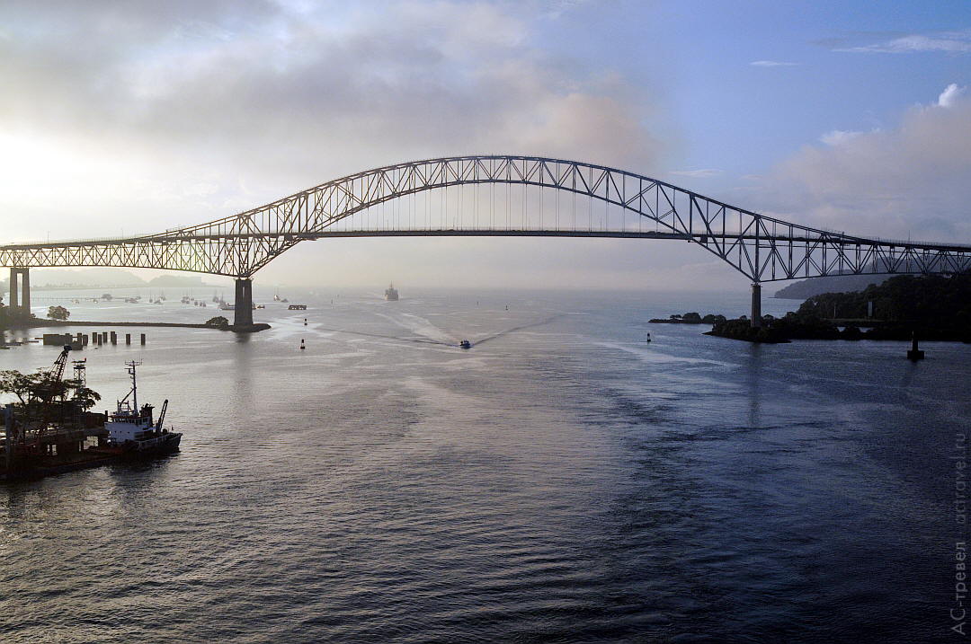 Мост двух Америк в Панаме