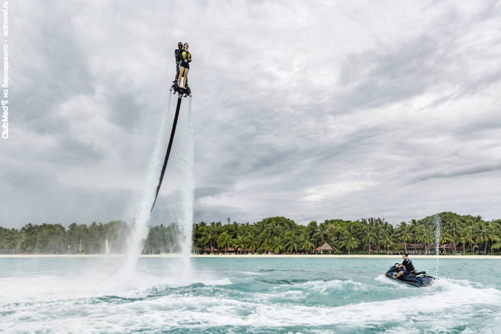 Водные виды спорта на курорте Club Med Kani, Мальдивы