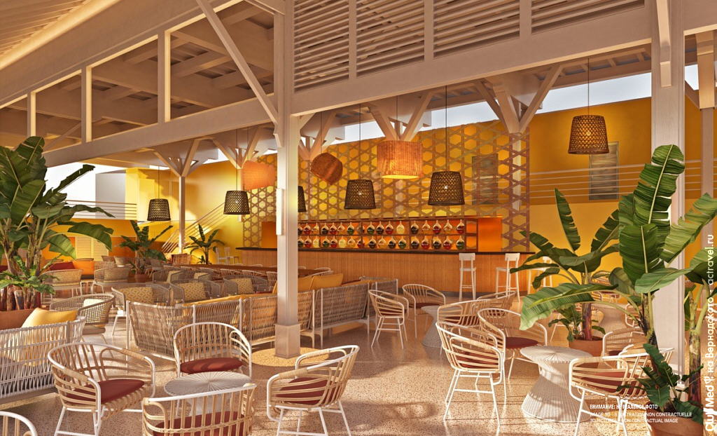 Новый ресторан в Club Med La Caravelle, Гваделупа