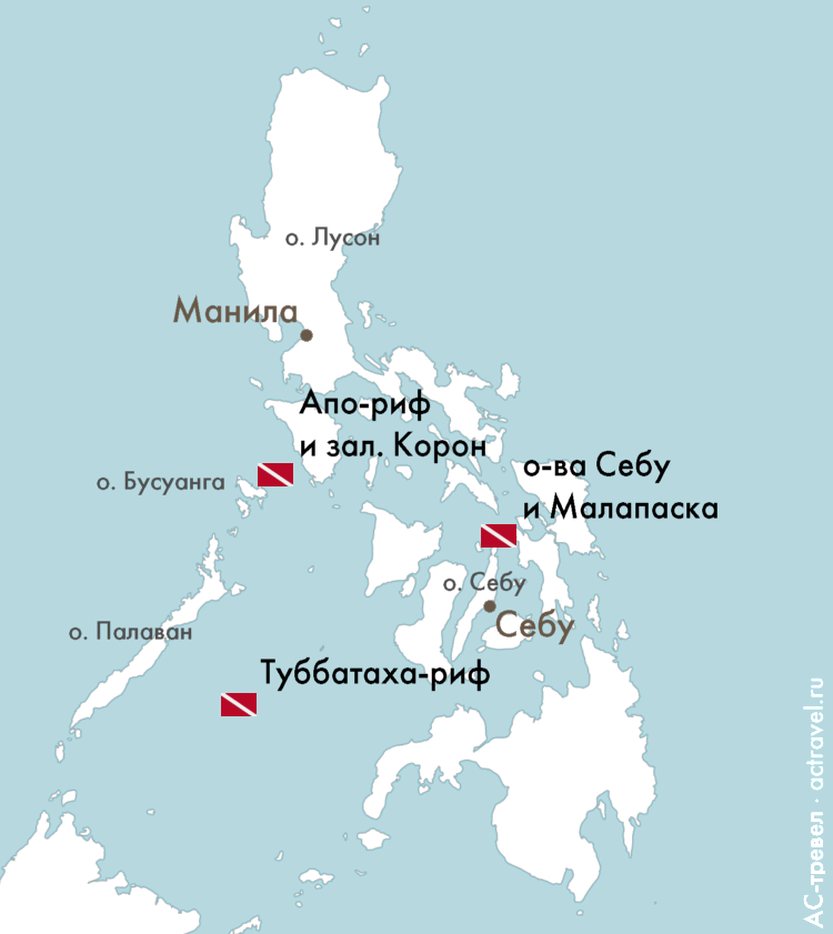 Карта круизов судна Discovery Palawan