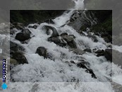 Река Чучхур и Чучхурский водопад. Нам осталось подняться к главному каскаду. Отдых в Домбае летом