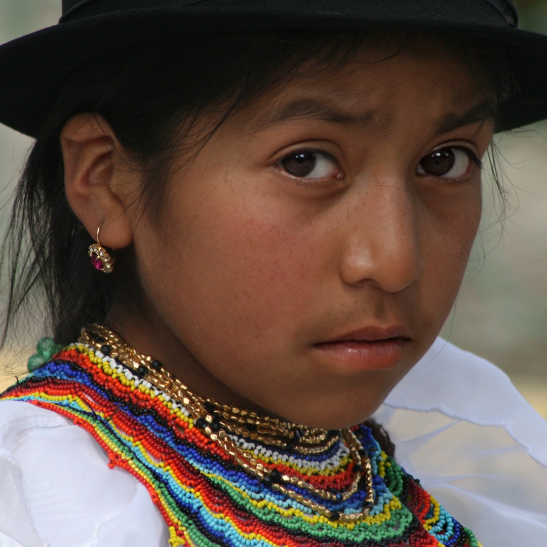 Представители индейского коренного населения Эквадора
