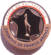 Значок, вручаемый на курсах специального слалома во Французской лыжной школе ESF