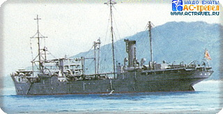 Японский военный танкер Иро (Iro)