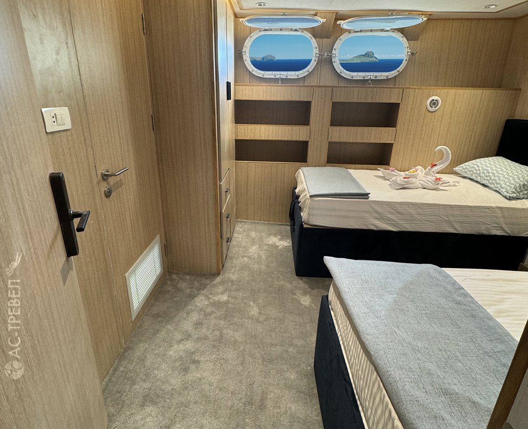 Каюта на яхте Philippines Aggressor II