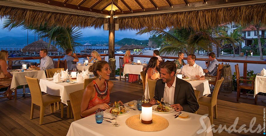 Ресторан Neptune's отеля Sandals Grenada