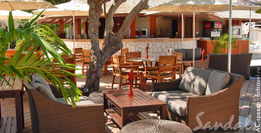 Ресторан The Mariner отеля Sandals Montego Bay