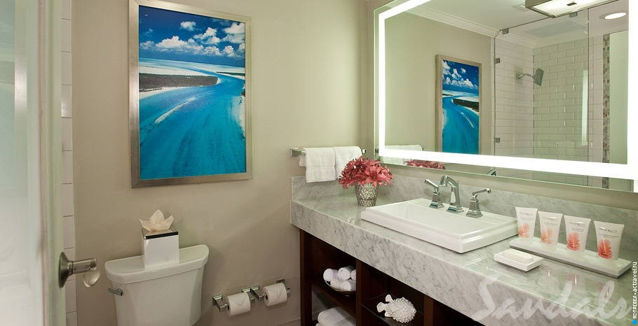 Номер Balmoral Oceanview Premium Room в отеле Sandals Royal Bahamian