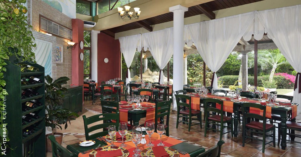 Ресторан в отеле Sol Cayo Santa María