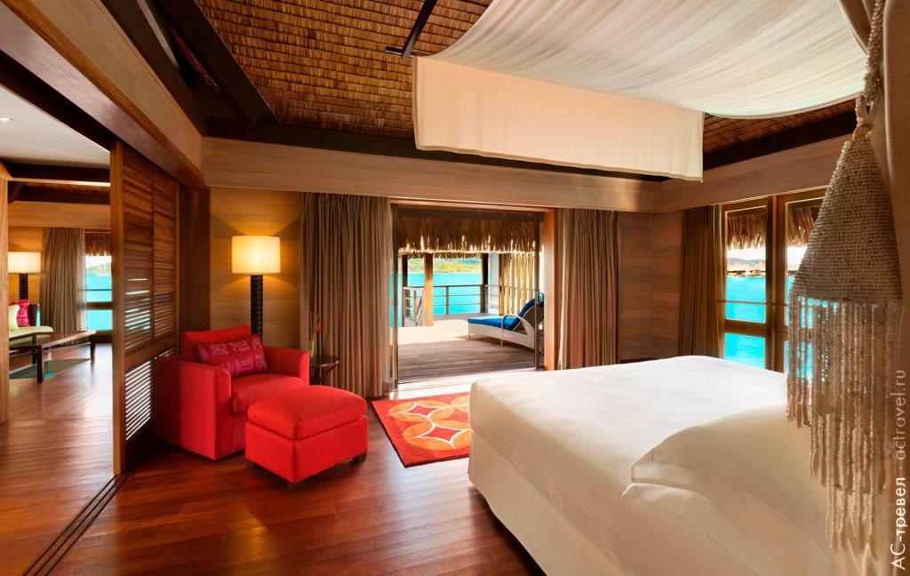 Номер в отеле St. Regis Resort Bora Bora