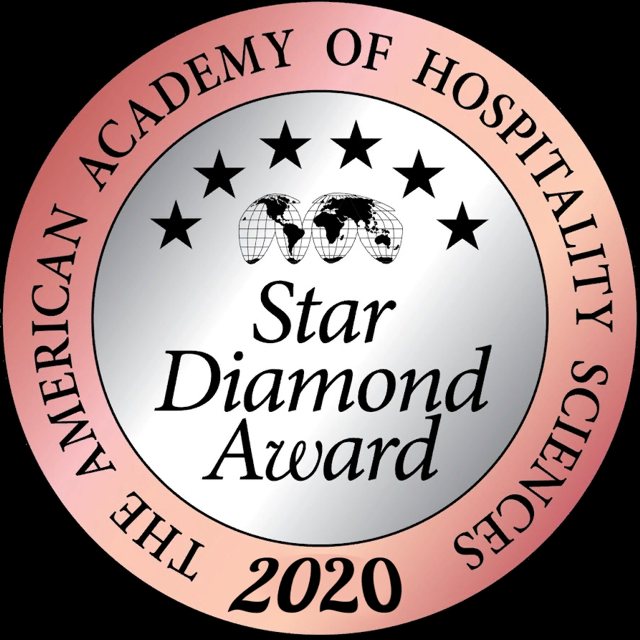 Награда премии Star Diamond Awards от Американской Академии Гостеприимства
