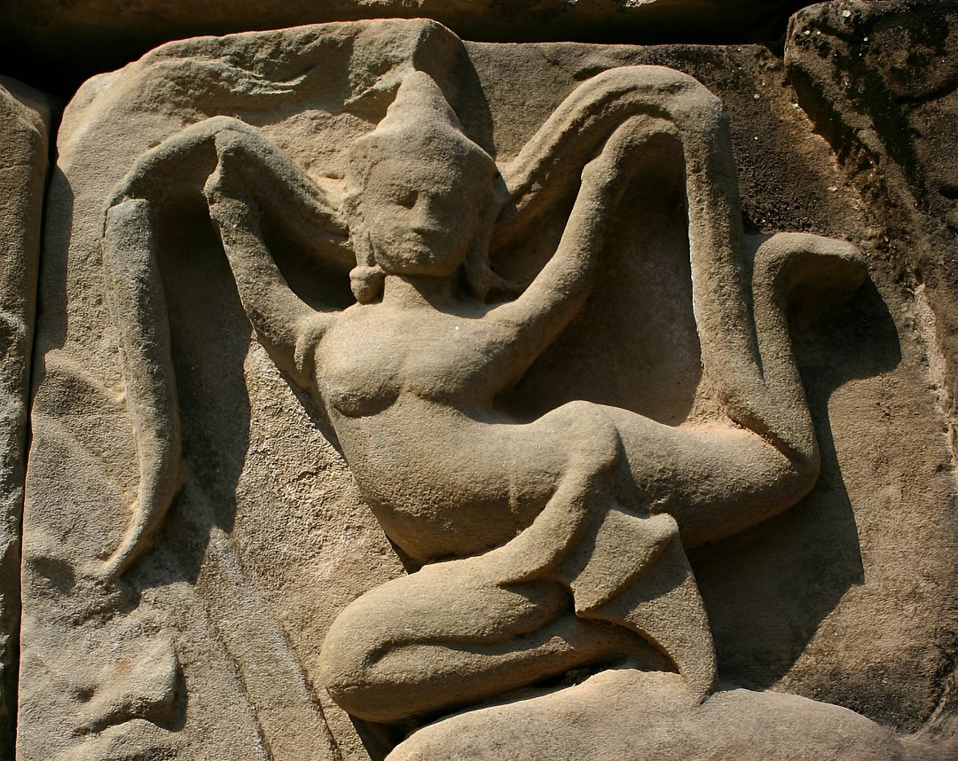 Каменная резьба храма Та Сом
